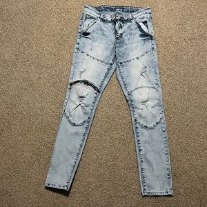 Rue21 Premium Acid Washed Denim Jeans Supreme Flex